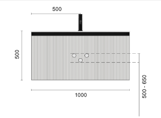 Тумба под раковину Armadi Art Quatro 790-M1-100-L-RIB-A 100 см серый/антрацит
